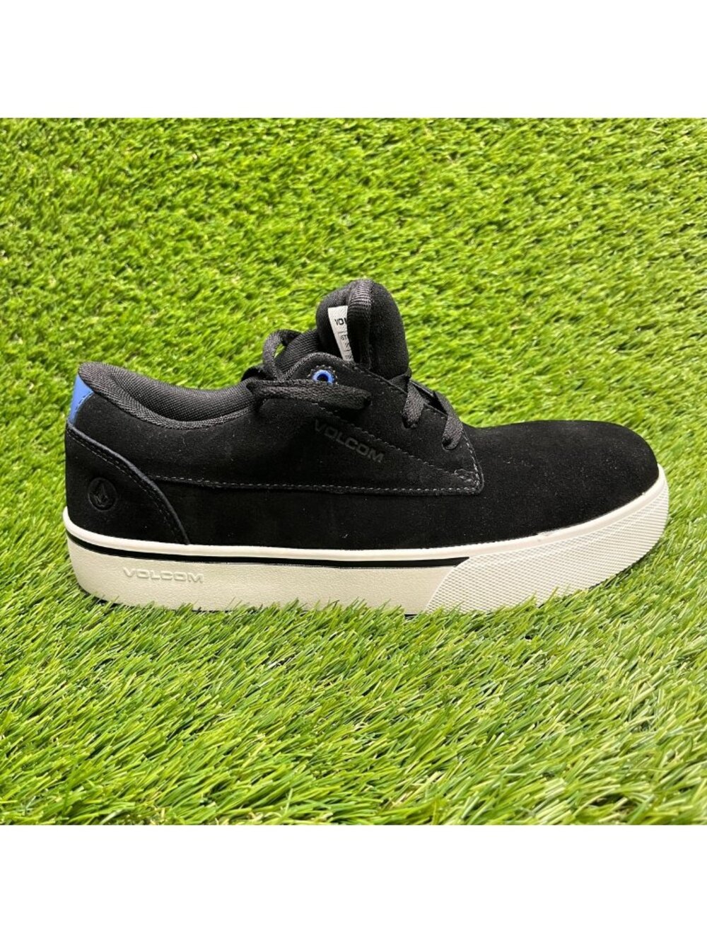 Volcom True Womens Size 9W Mens Size 7W Black Composite Toe Safety Work Shoes